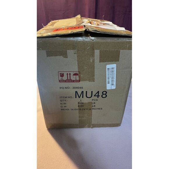 Bethel International MU48 Gold Wall Sconce Lighting Open‎ Box - Picture 3 of 6